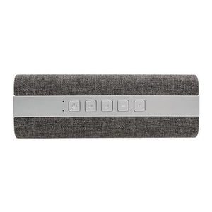 Speaker and power bank 'Vogue' by XD design in grey fabric