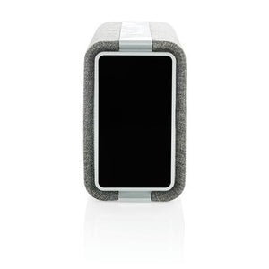 Speaker and power bank 'Vogue' by XD design in grey fabric