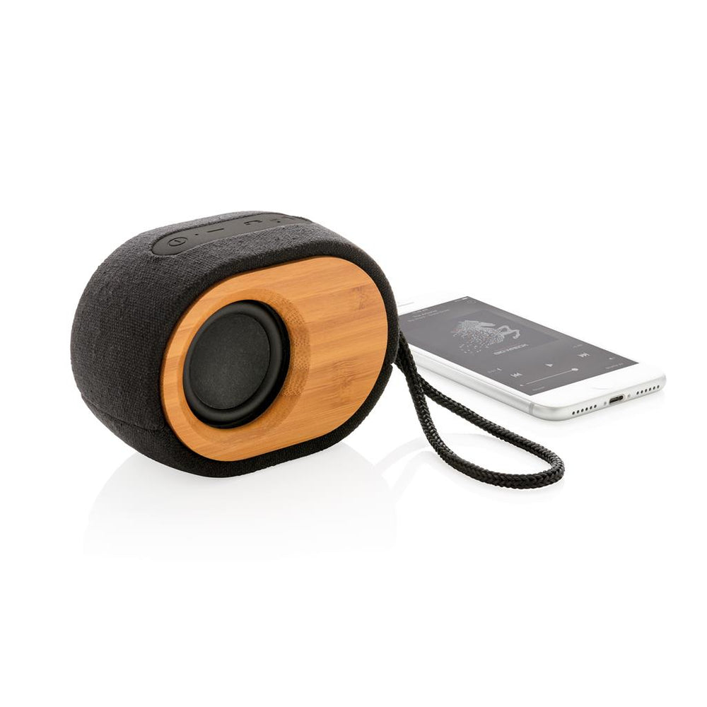 Wireless speaker 'Bamboo X' by XD in black