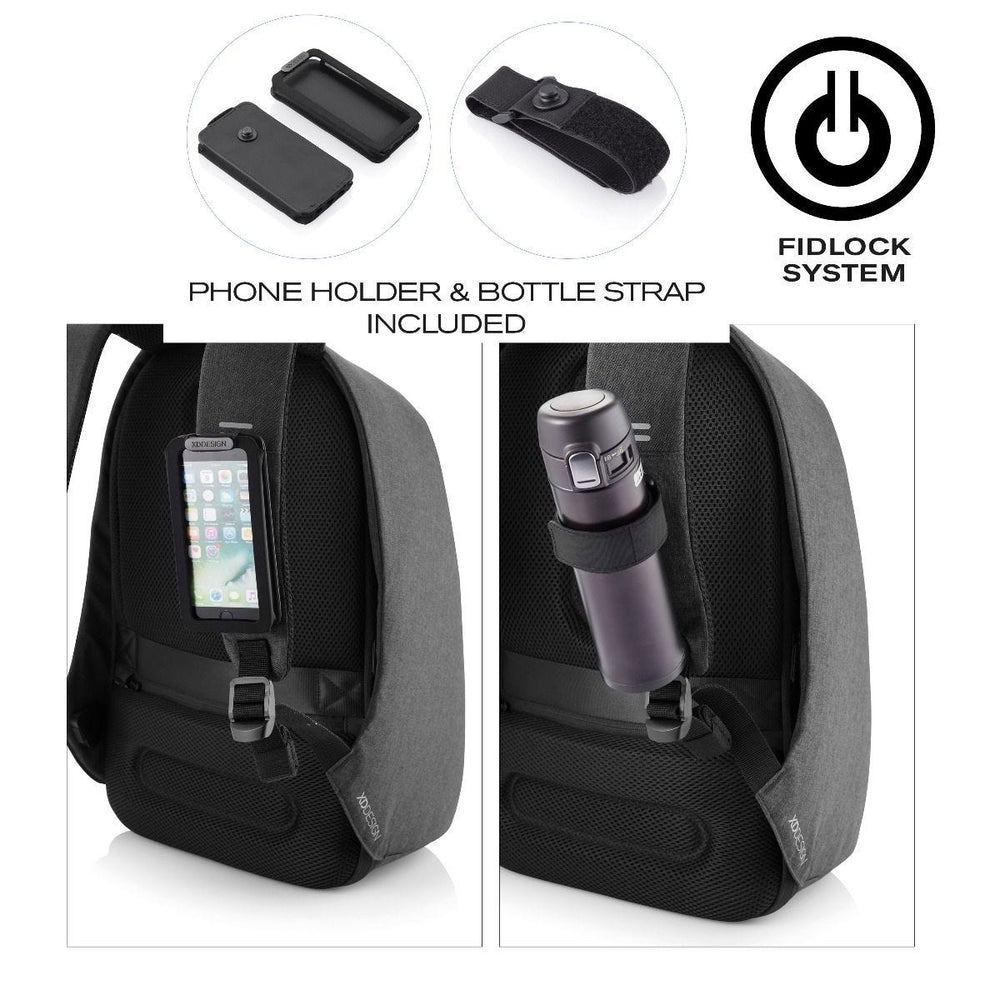 Backpack Bobby Pro anti-theft in black