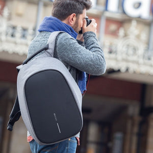 Backpack Bobby Pro anti-theft in grey