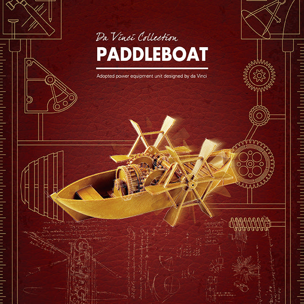 Da Vinci Collection Paddle Boat Model Kit