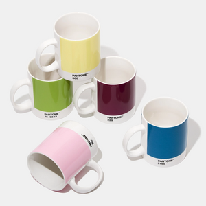 Pantone Mug Aubergine 229 Purple White Fine China