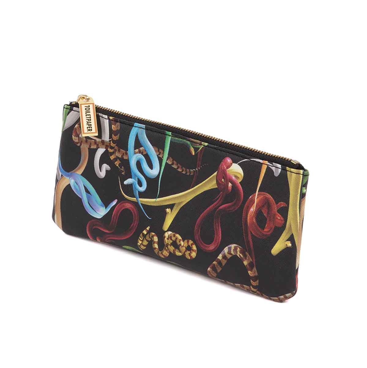 Pencil Case Seletti Snake Pattern