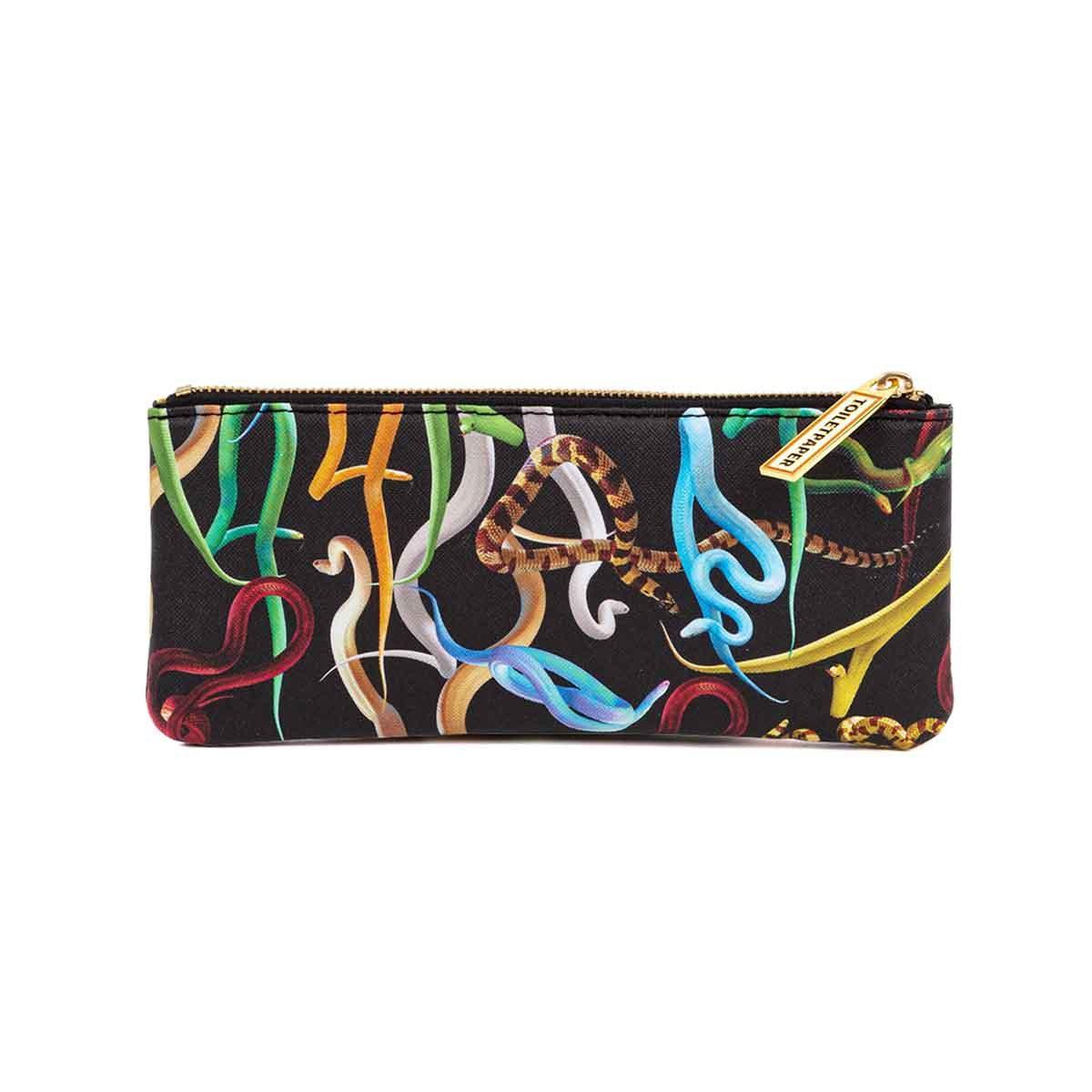 Pencil Case Seletti Snake Pattern