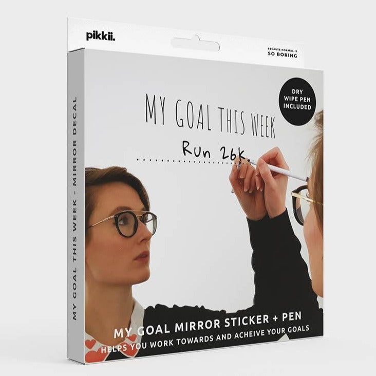 Mirror Decal Kit - My Goal This Week Moxon