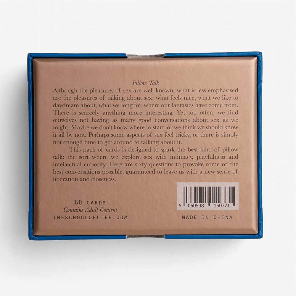 Pillow talk cards