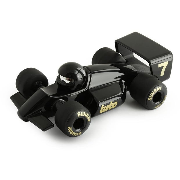 Race Car Verve Turbo Jet Black Gold Playforever Model