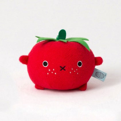Tomato mini plush soft toy for children 'Ricetomato' in red