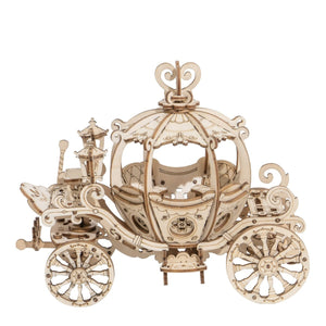 
            
                Load image into Gallery viewer, 3D Puzzle Pumpkin Carriage Fairytale Cart Cinderella Inspired Game
            
        