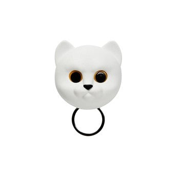Cat Keys Holder Wall Mounted Neko Cat in White