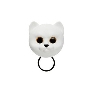 
            
                Load image into Gallery viewer, Cat Keys Holder Wall Mounted Neko Cat in White
            
        