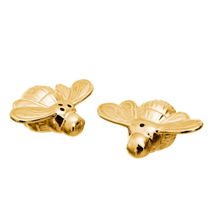Salt and Pepper Shakers Queen Bees Gold