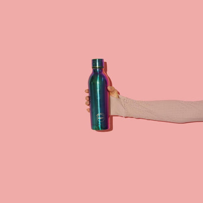 Water Bottle Insulated Leak Proof Double Walled 500ml in Rainbow Colour