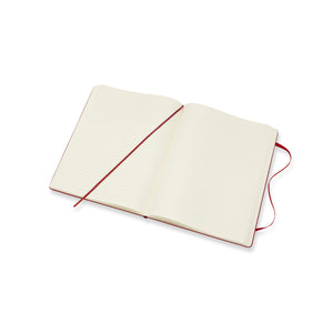 Notebook Ruled Extra Large Hard Cover in Red