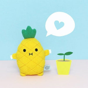 Pineapple mini plush soft toy for children 'Riceananas' in yellow