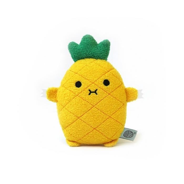 Pineapple mini plush soft toy for children 'Riceananas' in yellow