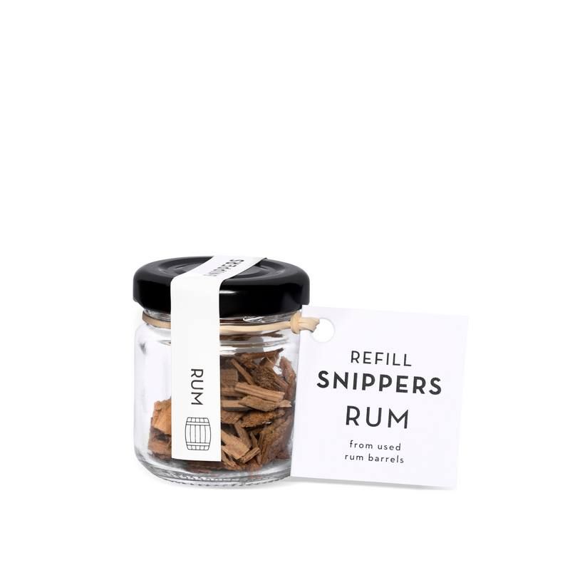 Alcohol Drinks Infusion Chip Rum Flavour Refill Jar Snippers