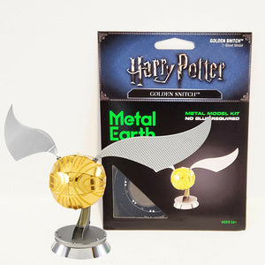 Harry Potter Puzzle Golden Snitch Build Your Own 3D Sculpture Metal