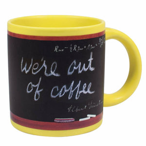 Albert Einstein's Blackboard Coffee Mug