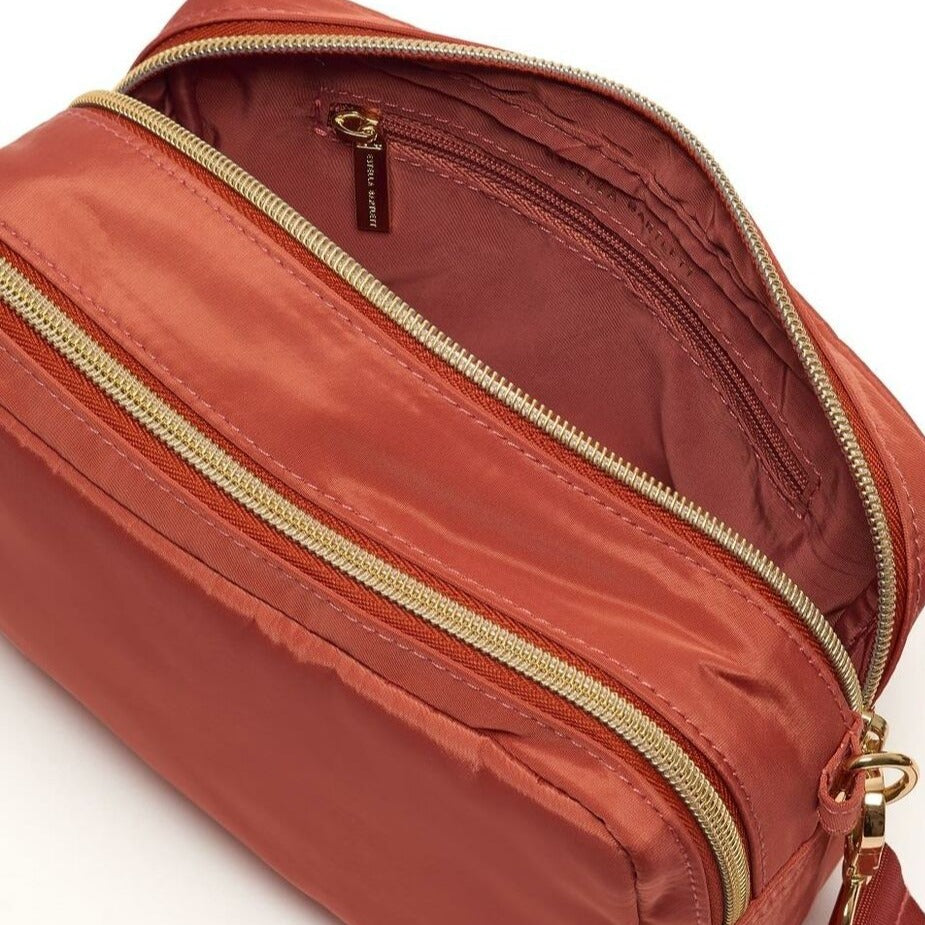 Amber Nylon Cross Body Bag Antique-Rose Estella Bartlett