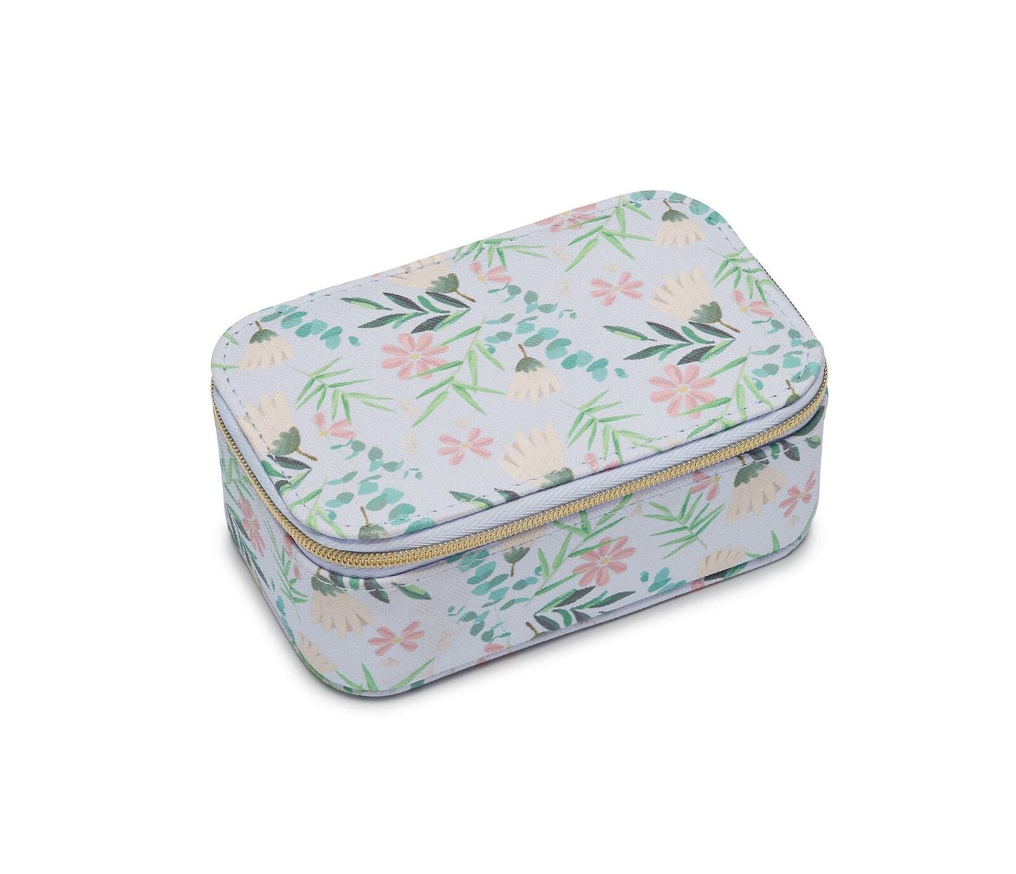 Jewellery Box Mini Purple Lilac Floral Multi