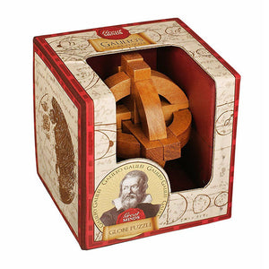 Puzzle Wooden 3D Brain Teaser 'Galileo's Globe' Wood