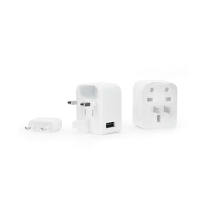 Universal Plug Travel Adapter White