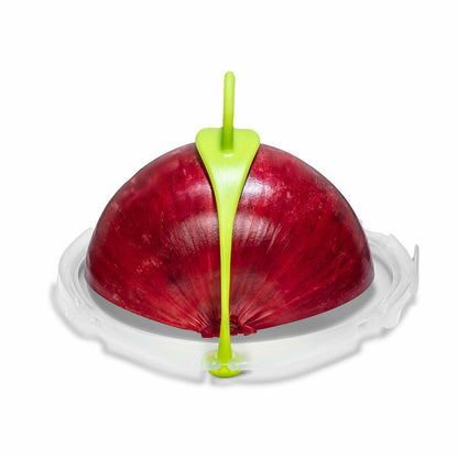 Food Save The Flexible Cut Food Freshness Tool Savel Clear Green Set of 2