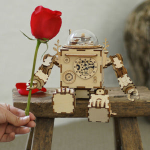 Robot Build-Your-Own Singing Wooden Orpheus DIY