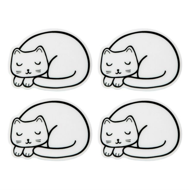 Coasters Cutie Cat Nap Time Sass & Belle