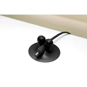 Jot Self Adhesive Suction Hook 4 Pack Black