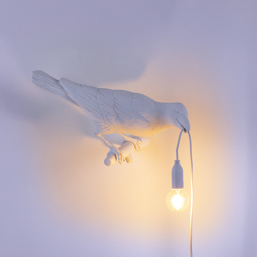 Bird Lamp Seletti White Looking