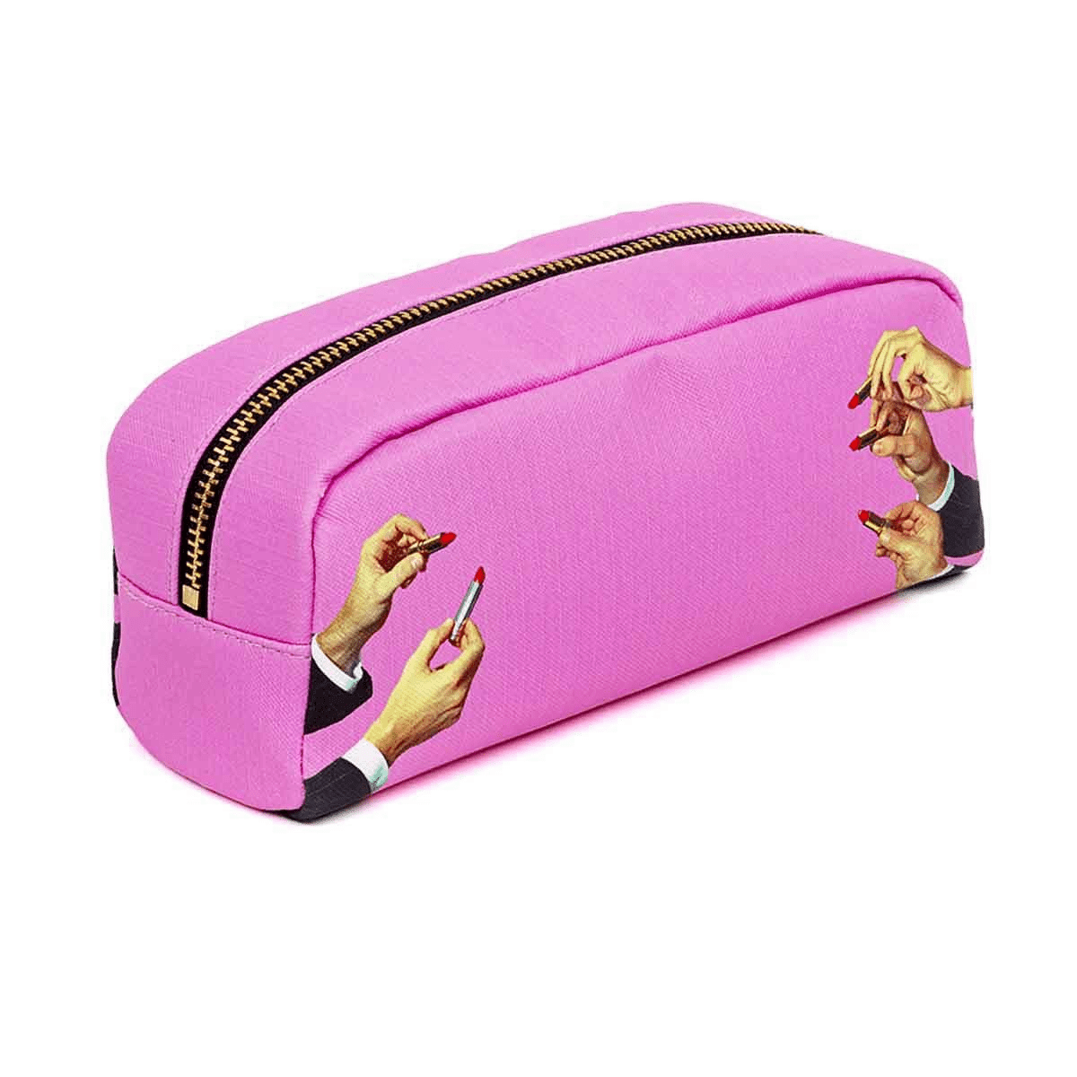 Discontinued - Cosmetic Bag Seletti Lipstick in Pink - Brand Academy Store