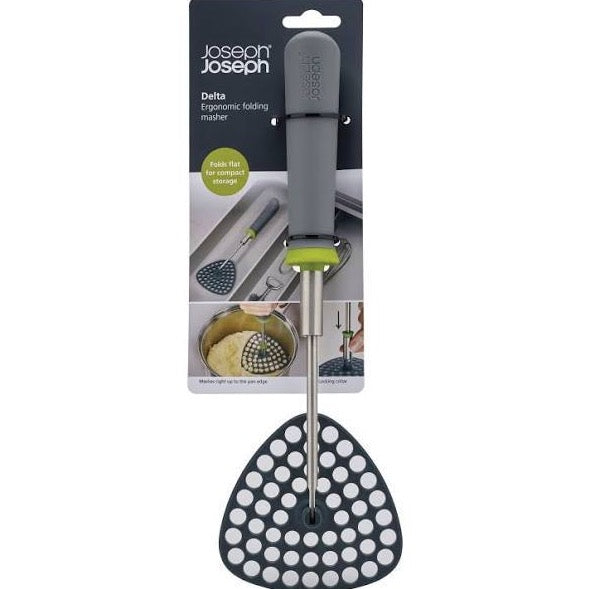 Masher Delta Folding Masher in Grey and Green