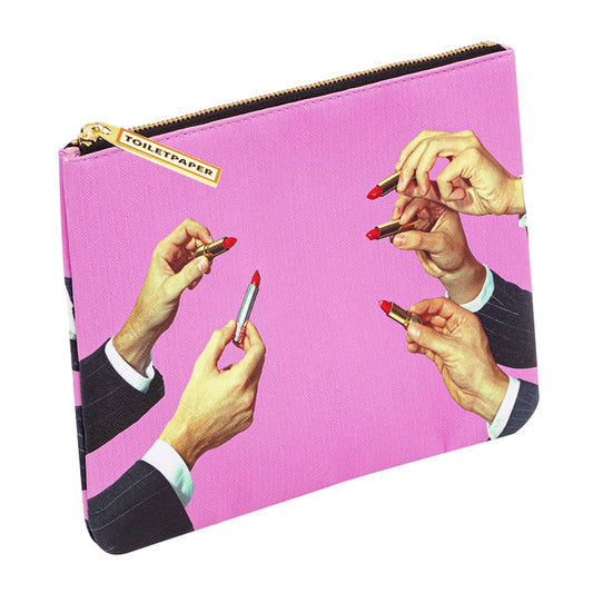 Beauty Case Square Seletti Lipstick in Pink