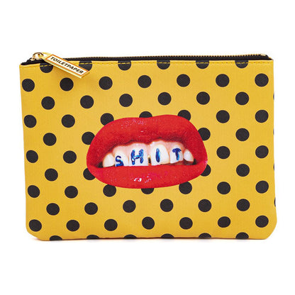 Coin Purse Pouch Seletti Sh*t Polka Dot Pattern