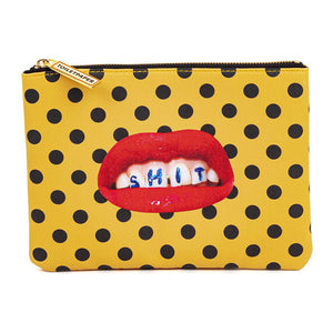 Coin Purse Pouch Seletti Sh*t Polka Dot Pattern