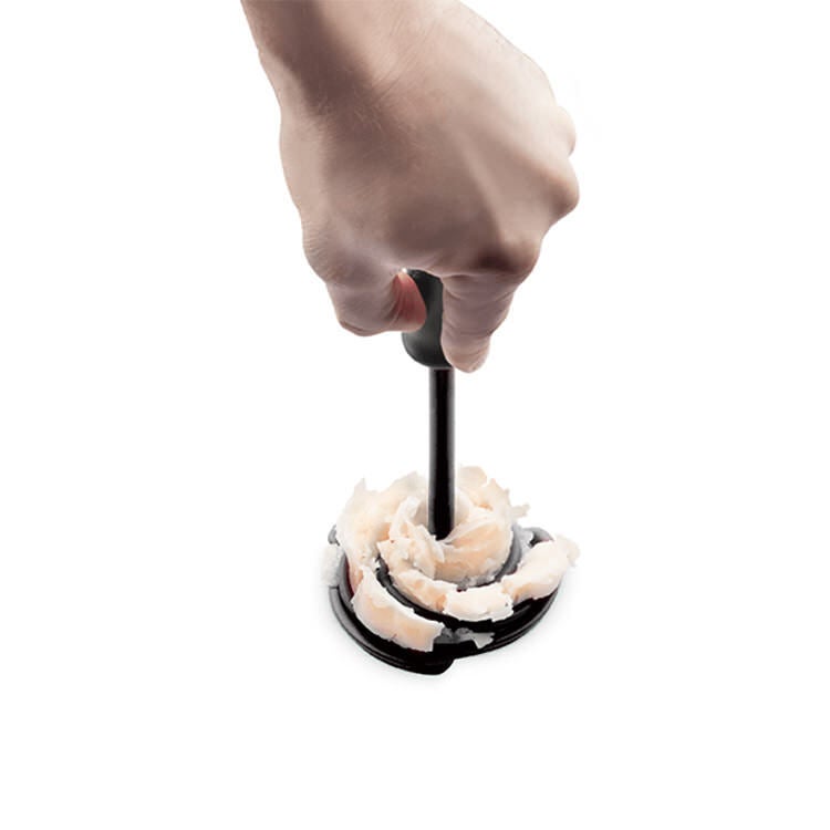 Potato Masher Avocado & Food Smasher Smood in Black