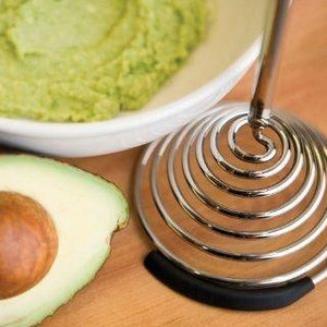Potato Masher Avocado & Food Smasher Smood Black
