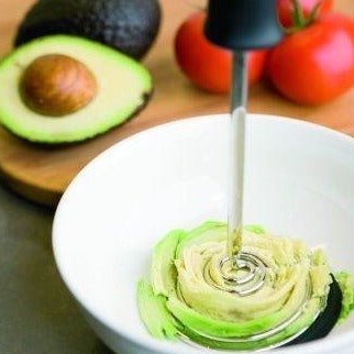 Potato Masher Avocado & Food Smasher Smood Black