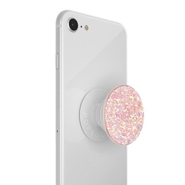 
            
                Load image into Gallery viewer, Popsocket Mobile accessory expanding hand-grip and stand in pink sparkles
            
        