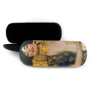 Glasses Case Gustav Klimt in Yellow and Black