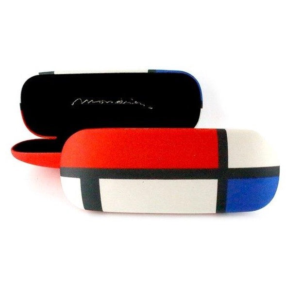 Spectacle Case Mondrian in Red White Blue Black Yellow