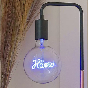 Home Filament Blue Lamp Exposed Bulb Steepletone LED