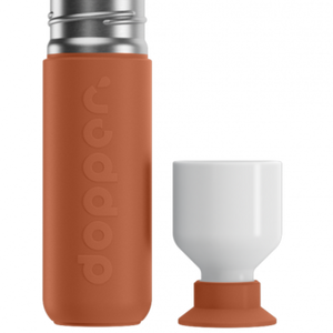 
            
                Load image into Gallery viewer, Insulated Thermal Water Bottle 350ml Terracotta Brown
            
        