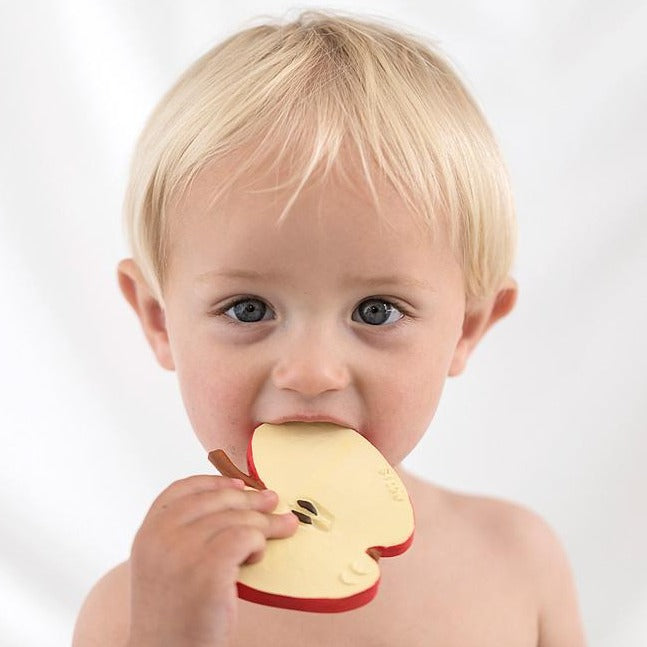 Teether Natural Rubber, Pepita The Apple