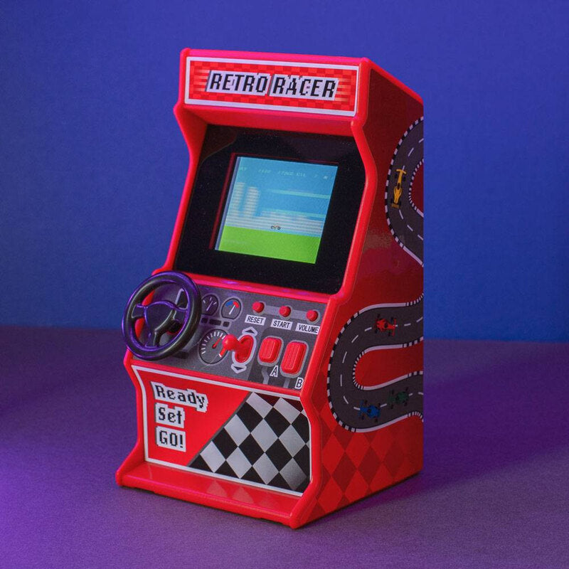 Retro Racing Machine Arcade Miniature Game