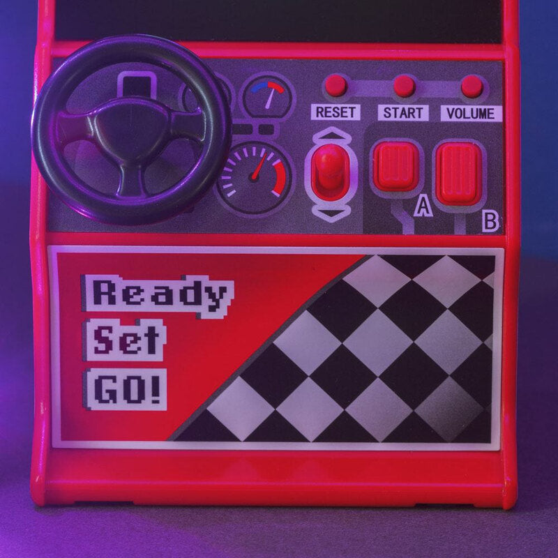 Retro Racing Machine Arcade Miniature Game