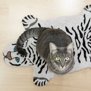 
            
                Load image into Gallery viewer, Doormat Big Cat Tiger White
            
        